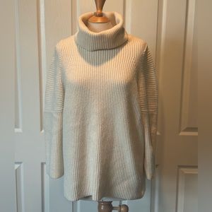 Vintage All Saints Spitalfields Jago Rollneck jumper. Cream Color. Women’s Large